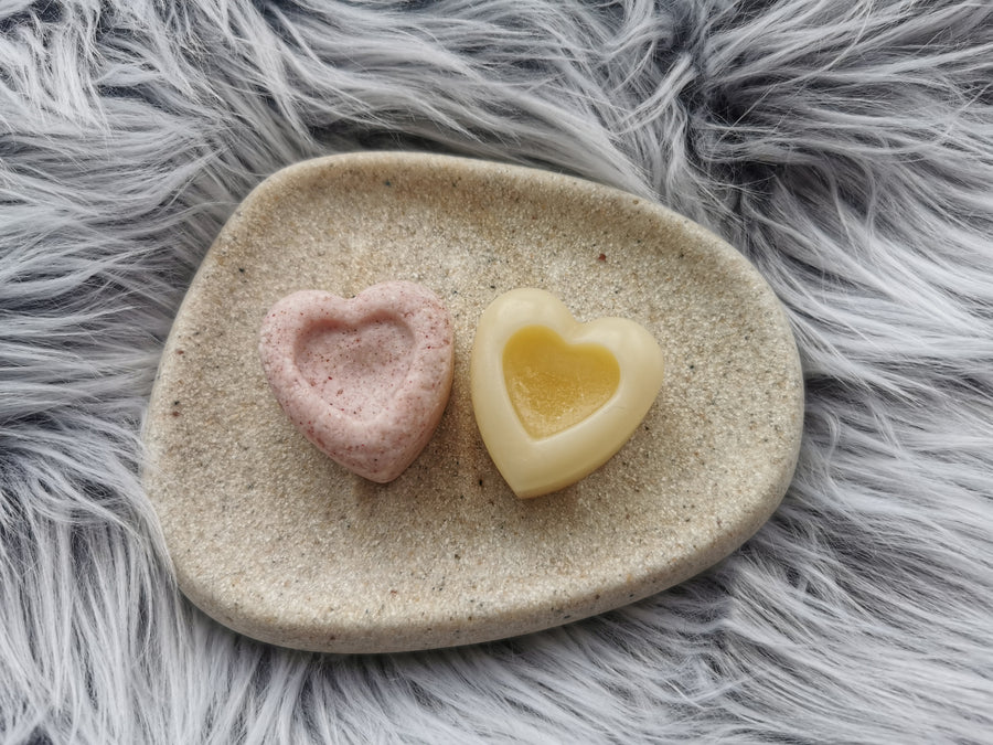 [Lantern Festival Limited Edition] Organic Rose Shampoo Bar & Plant Derived Conditioner Bar Hair Set - Two Become One 心心相印 | 15g each